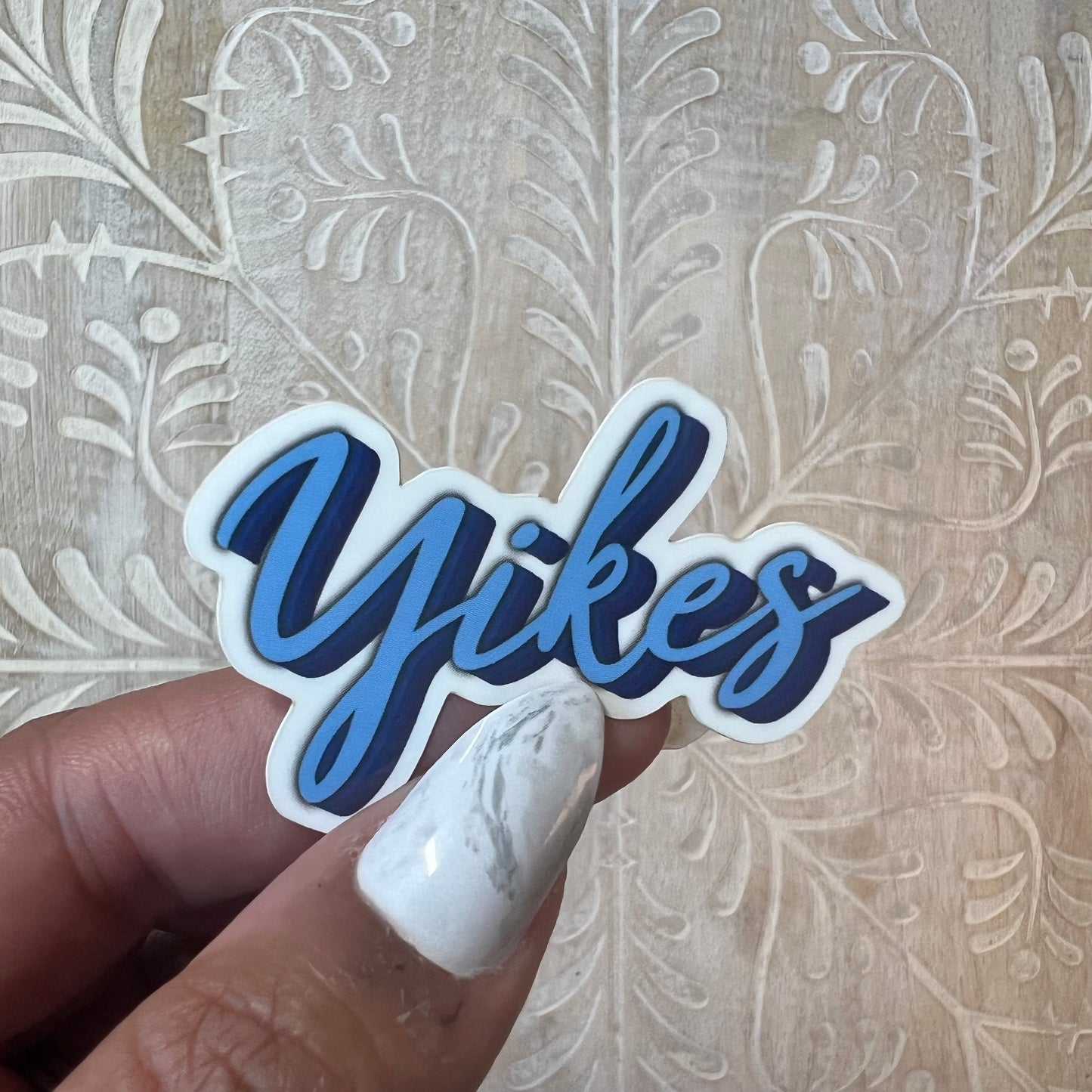 Yikes Sticker