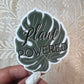 Plant Powered Sticker