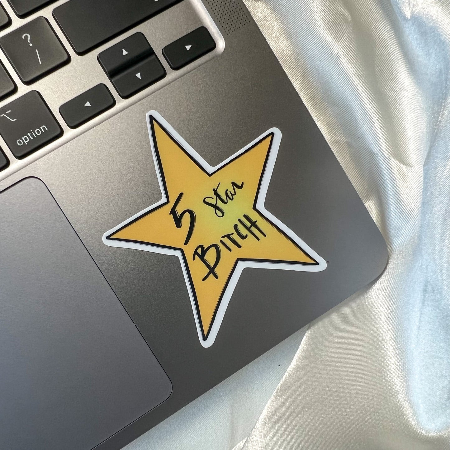 Five Star B*tch Sticker