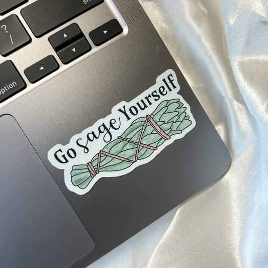 Go Sage Yourself Sticker