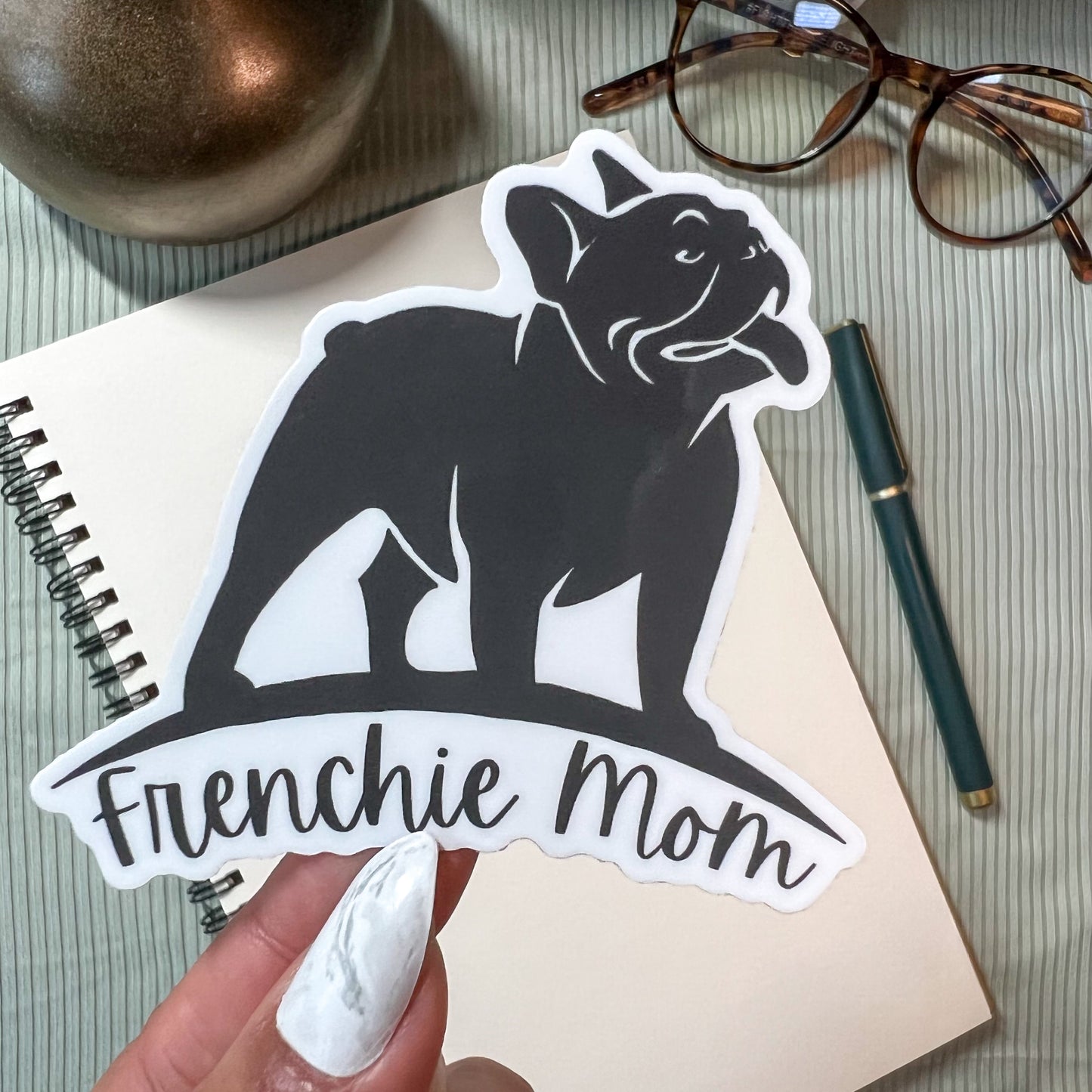 Frenchie Mom Sticker