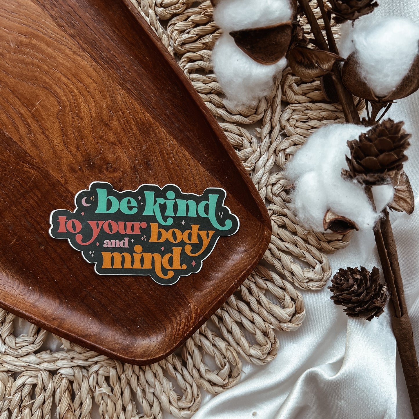 Be Kind to Your Body & Mind Sticker