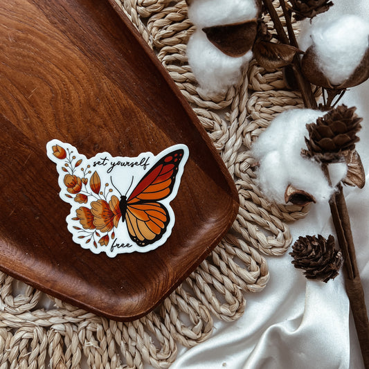 Set Yourself Free Sticker