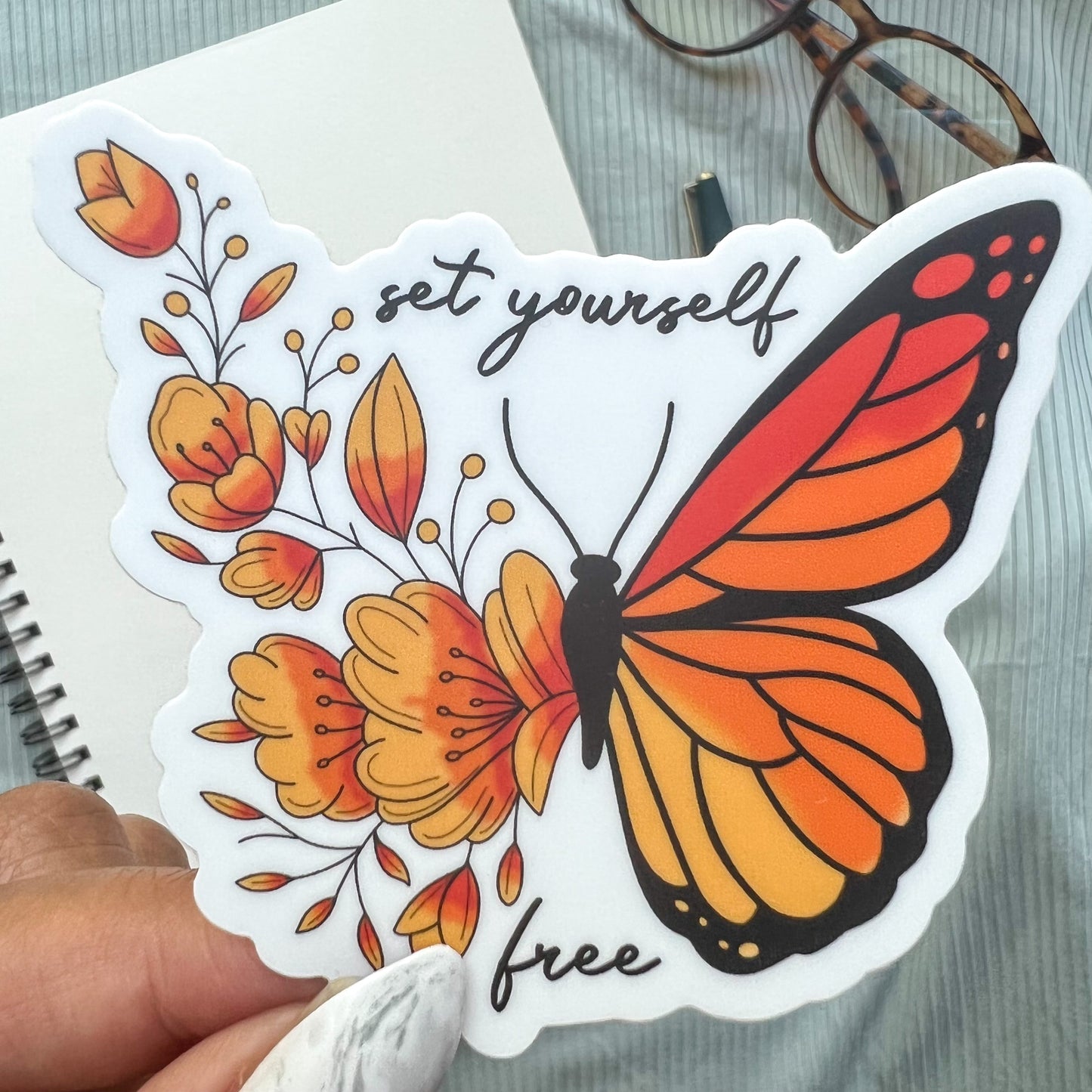 Set Yourself Free Sticker