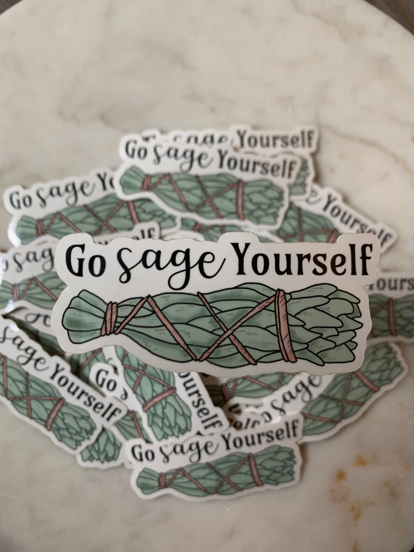 Go Sage Yourself Sticker