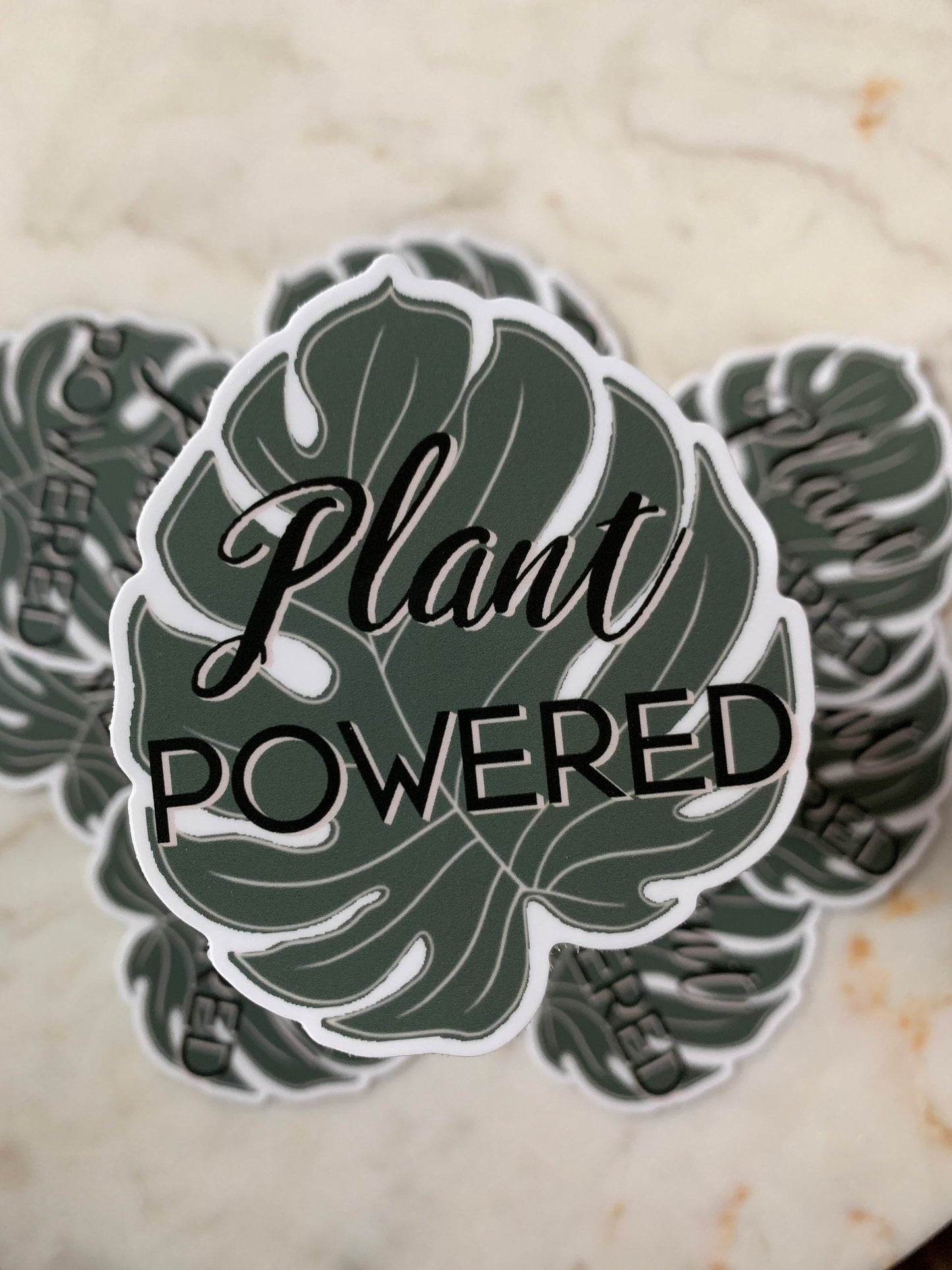 Plant Powered Sticker