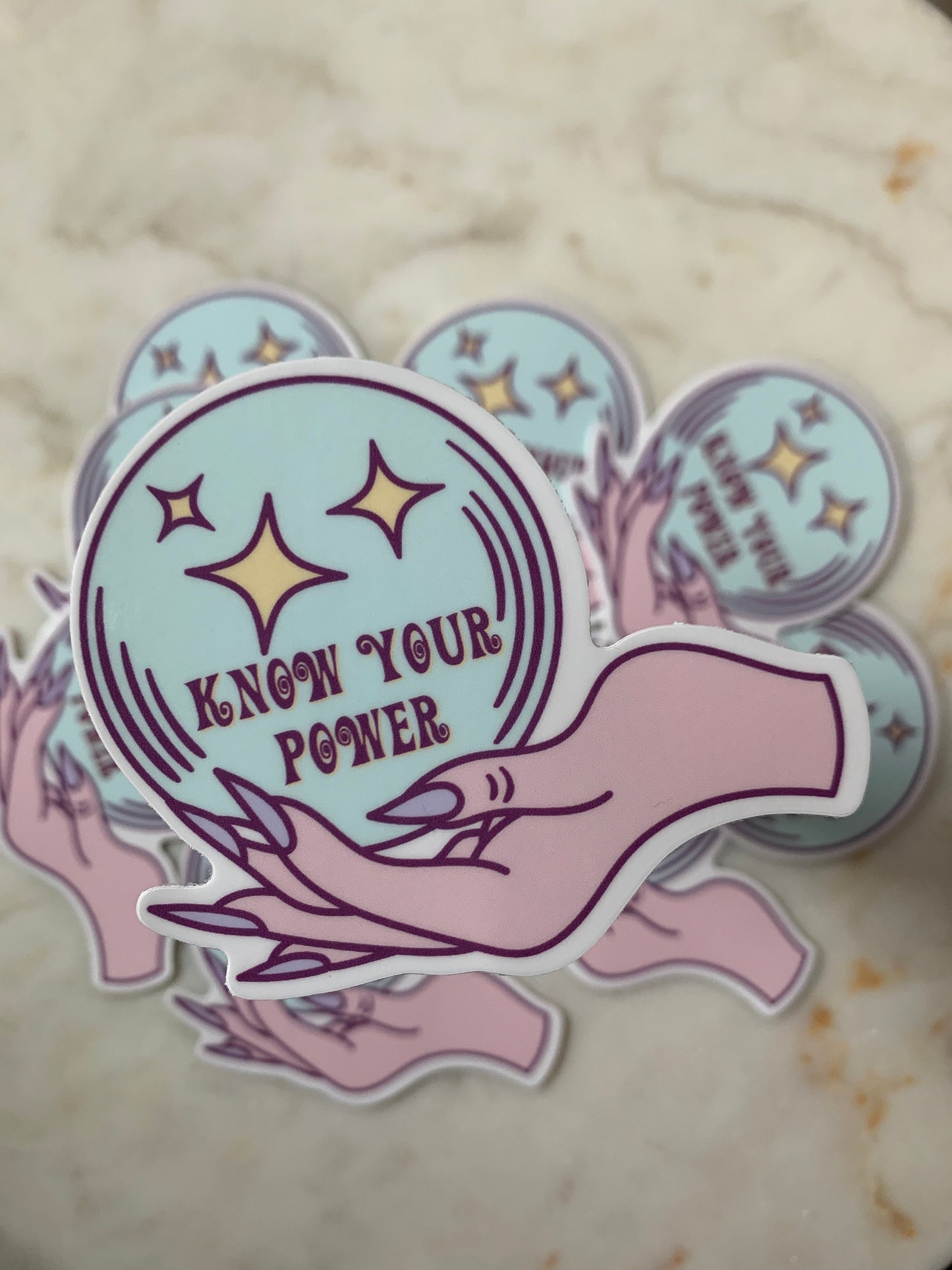 Know Your Power Sticker